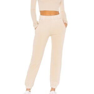 Cotton Citizen Brooklyn Sweatpant – XS | Vintage Oatmeal Pink Ombré